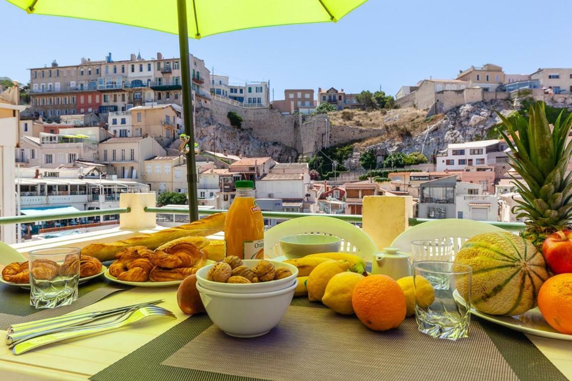 Au Vallon -Terrasse De Reve Au Vallon Des Auffes Marsilia Exterior foto